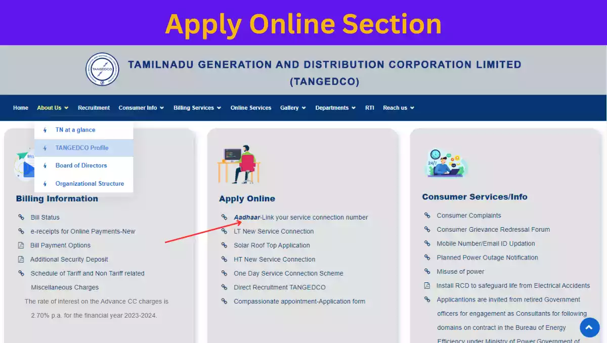 Apply Online Section 1