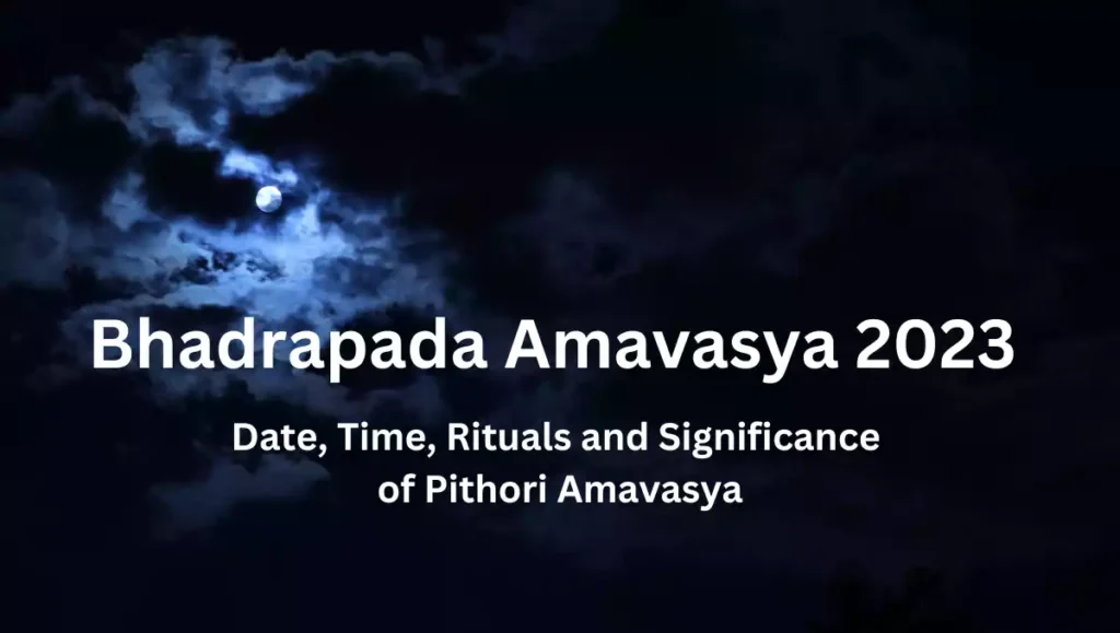 Bhadrapada Amavasya 2023