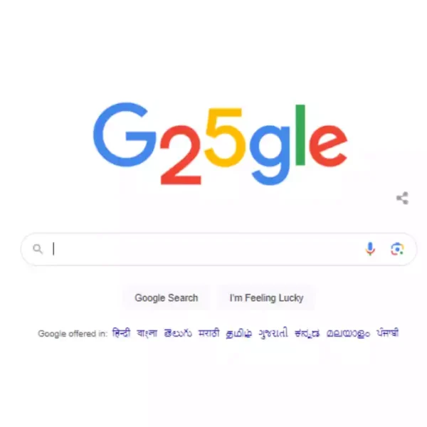 Google 25th Birthday: Google Doodle celebrates 25th birthday today