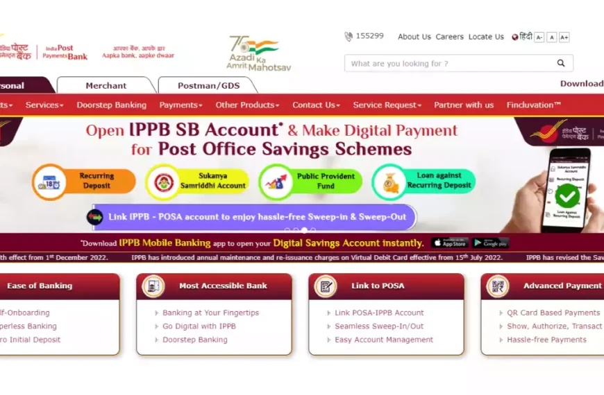 india post payment bank aadhar update